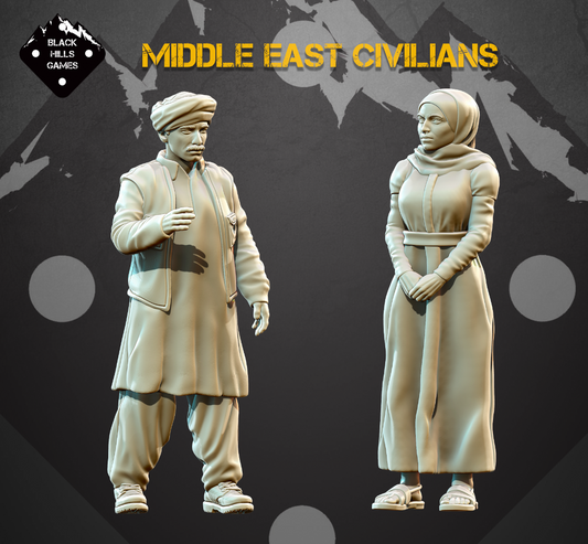 28mm Modern Middle East Civilians
