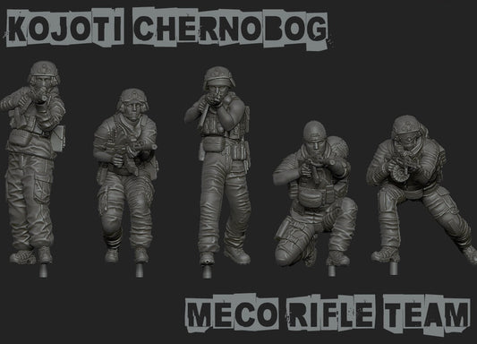 28mm Modern GUNSLINGER: Kojoti Chernobog 'Meco Rifle Team'