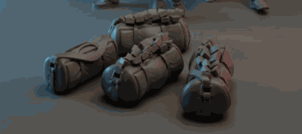 28mm modern money bags miniature resin models for wargaming set of four unpainted