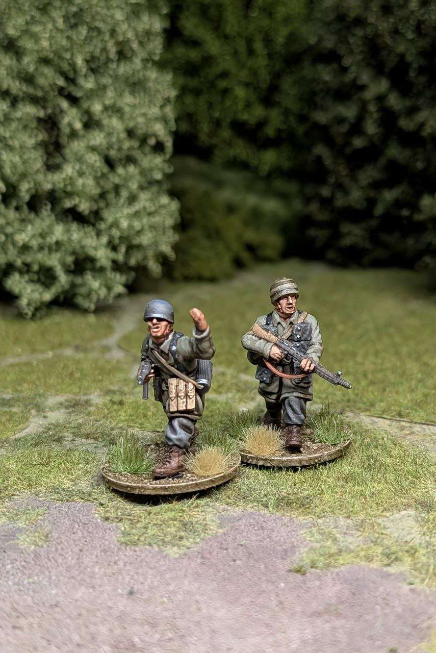 28mm WW2 German Fallschirmjager Complete Squad