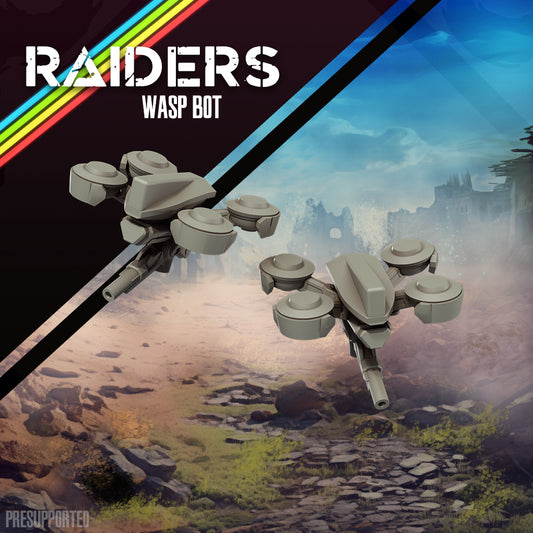 32mm Raiders Wasp Bot