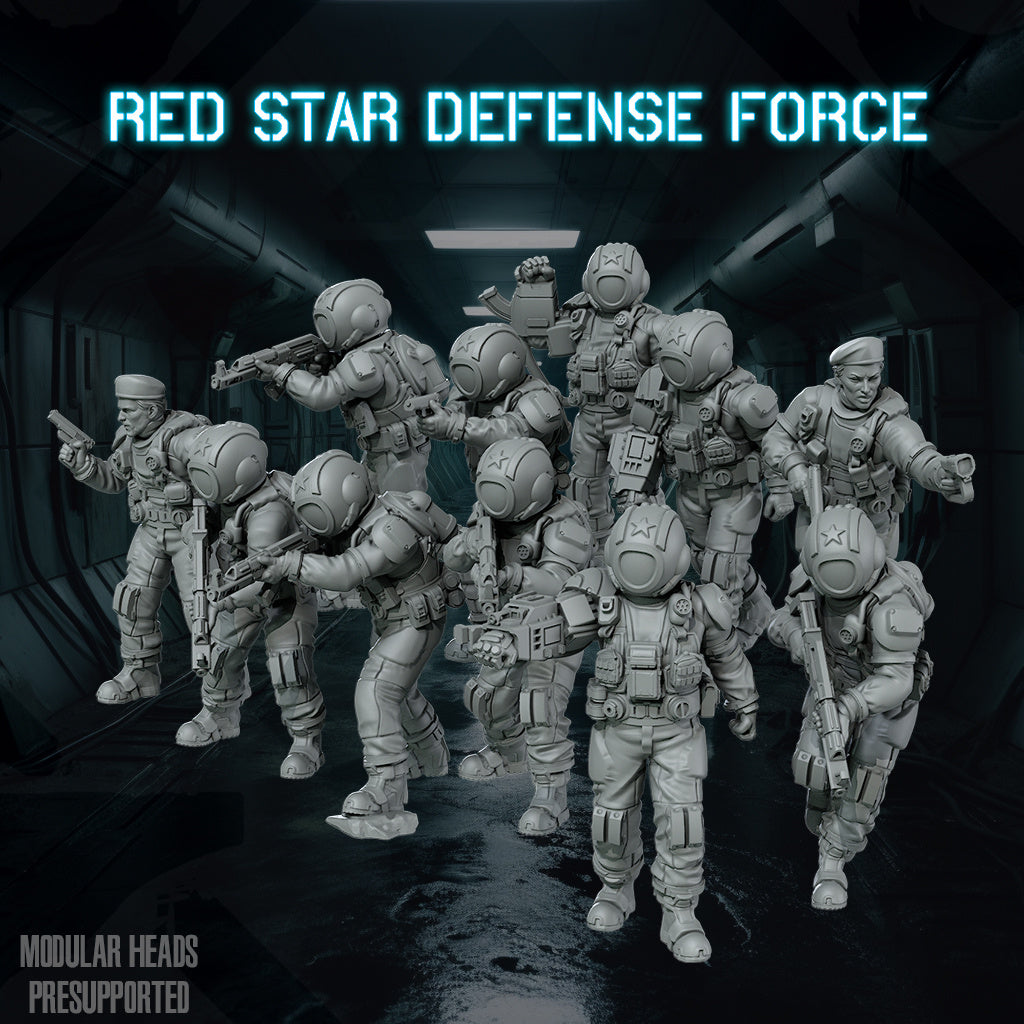 32mm RedStar Defense Force