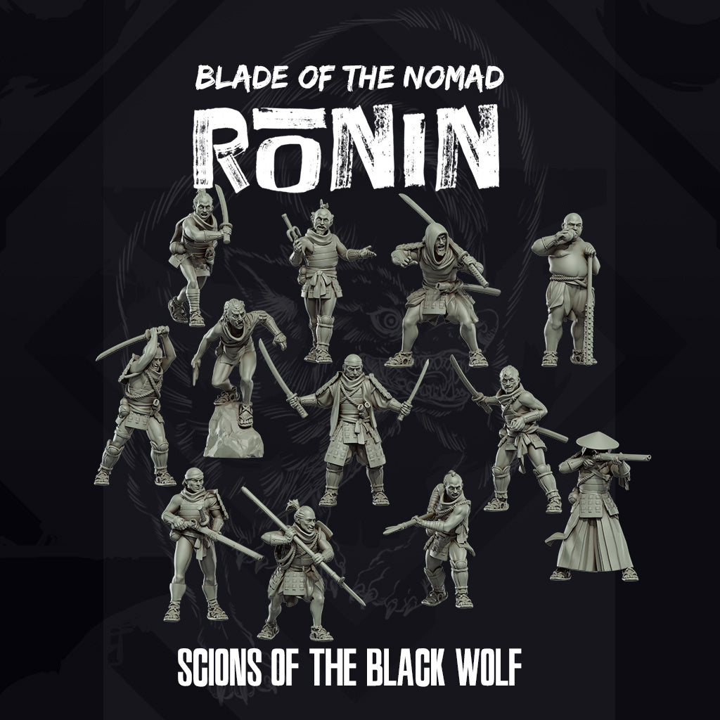 32mm Scions of the Black Wolf