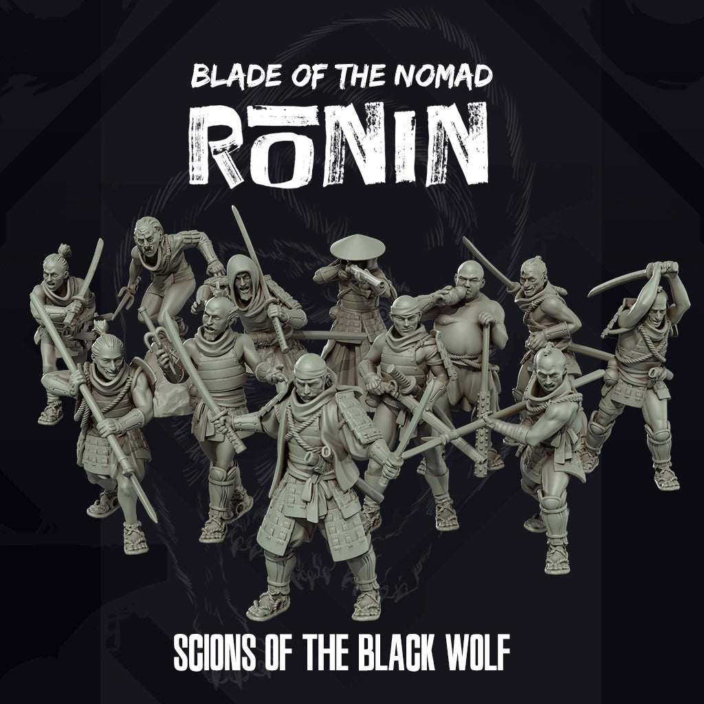 32mm Scions of the Black Wolf