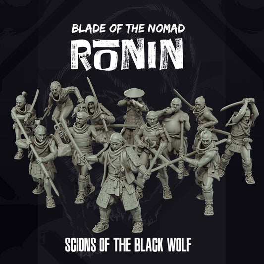 32mm Scions of the Black Wolf
