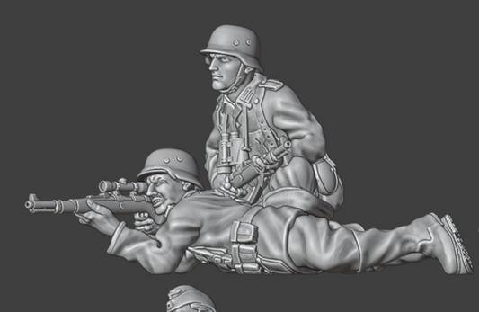 28mm WW2 German Infantry Sniper 1