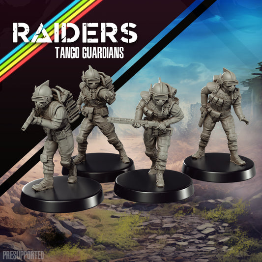 32mm Raiders Patrol Tango Guardians