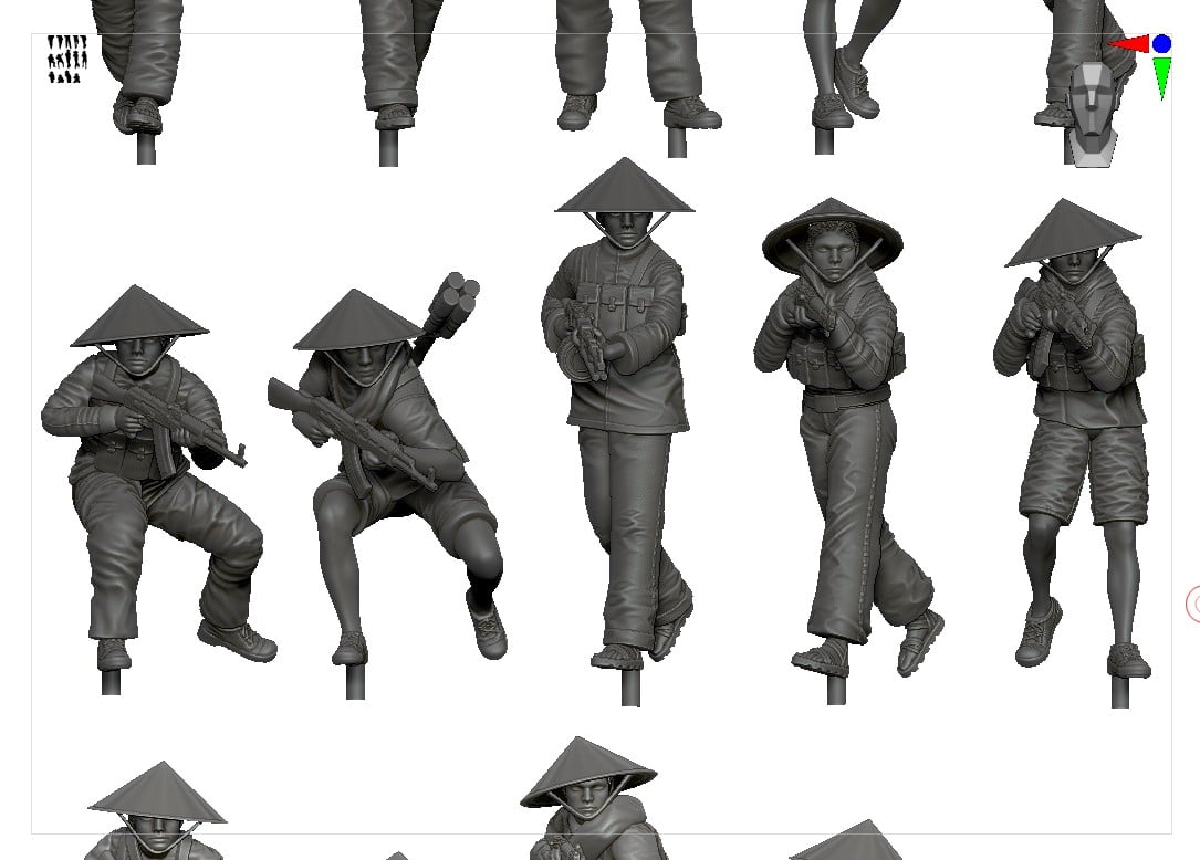 28mm Vietcong Local Force