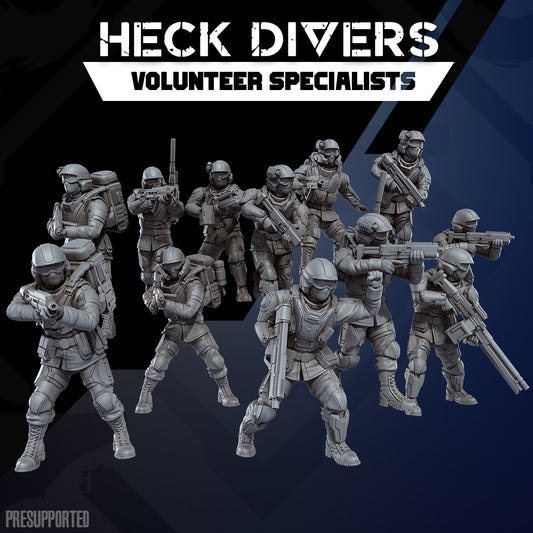 32mm Heck Divers Volunteer Specialists