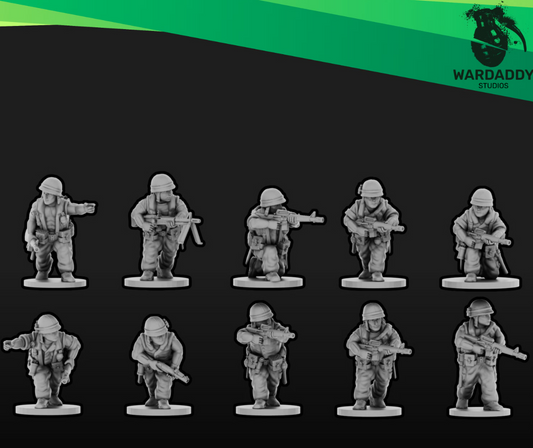 15mm Modern US Army Vietnam Squad B