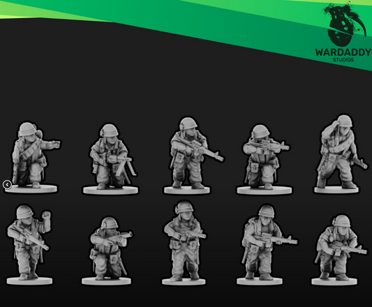 15mm Modern US Army Vietnam Squad C