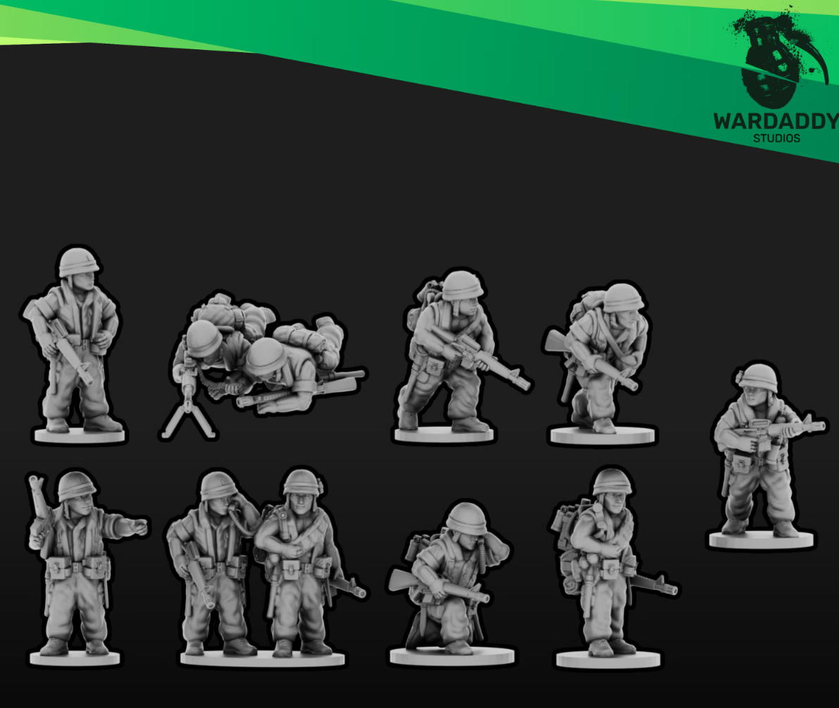 15mm Modern US Army Vietnam Support