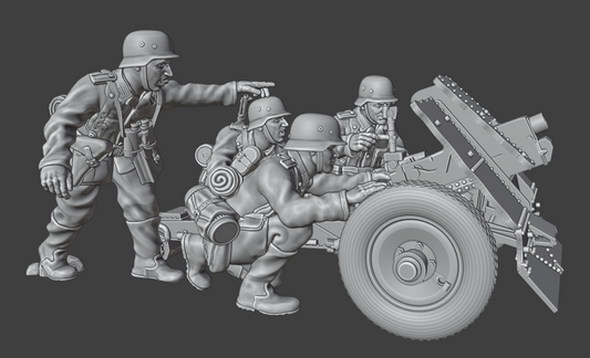 28mm WW2 German Infantry 75 IG 18