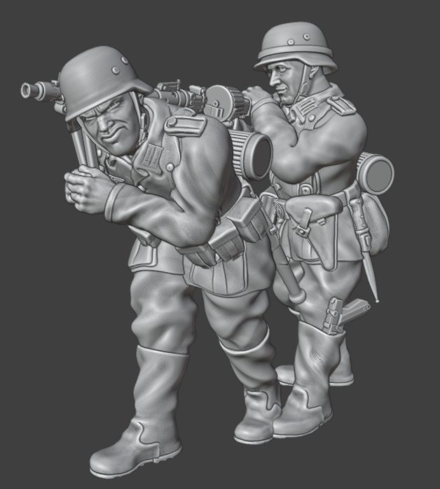 28mm WW2 German Infantry LMG 5