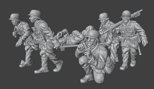 28mm WW2 German Infantry Medical Team