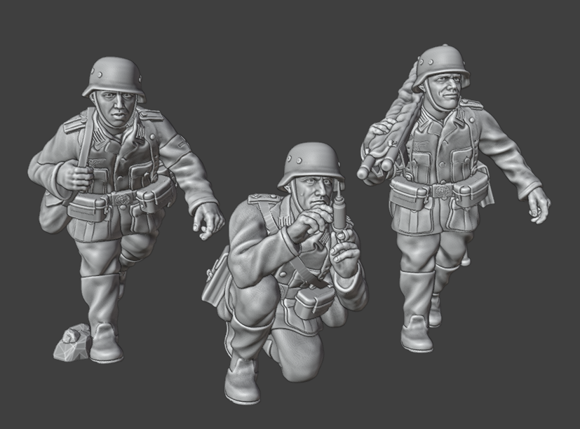 28mm WW2 German Infantry Medical Team
