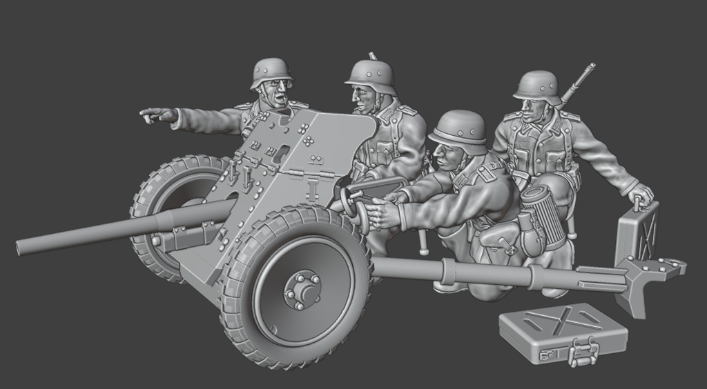 28mm WW2 German Infantry 75 IG 18
