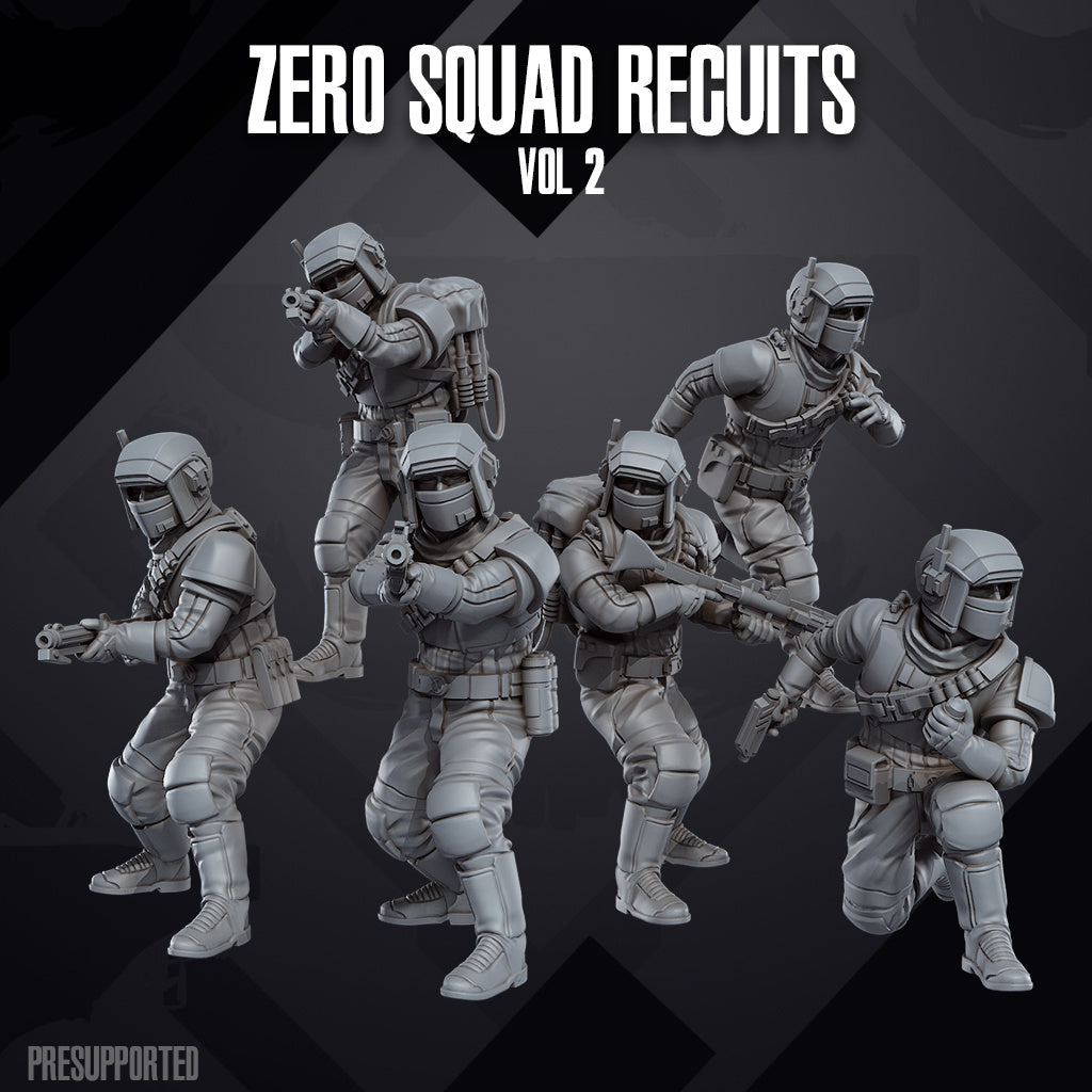 32mm Zero Squad Recruits 2