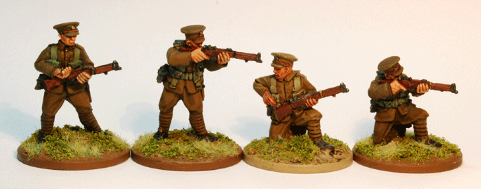 British Infantry Firing