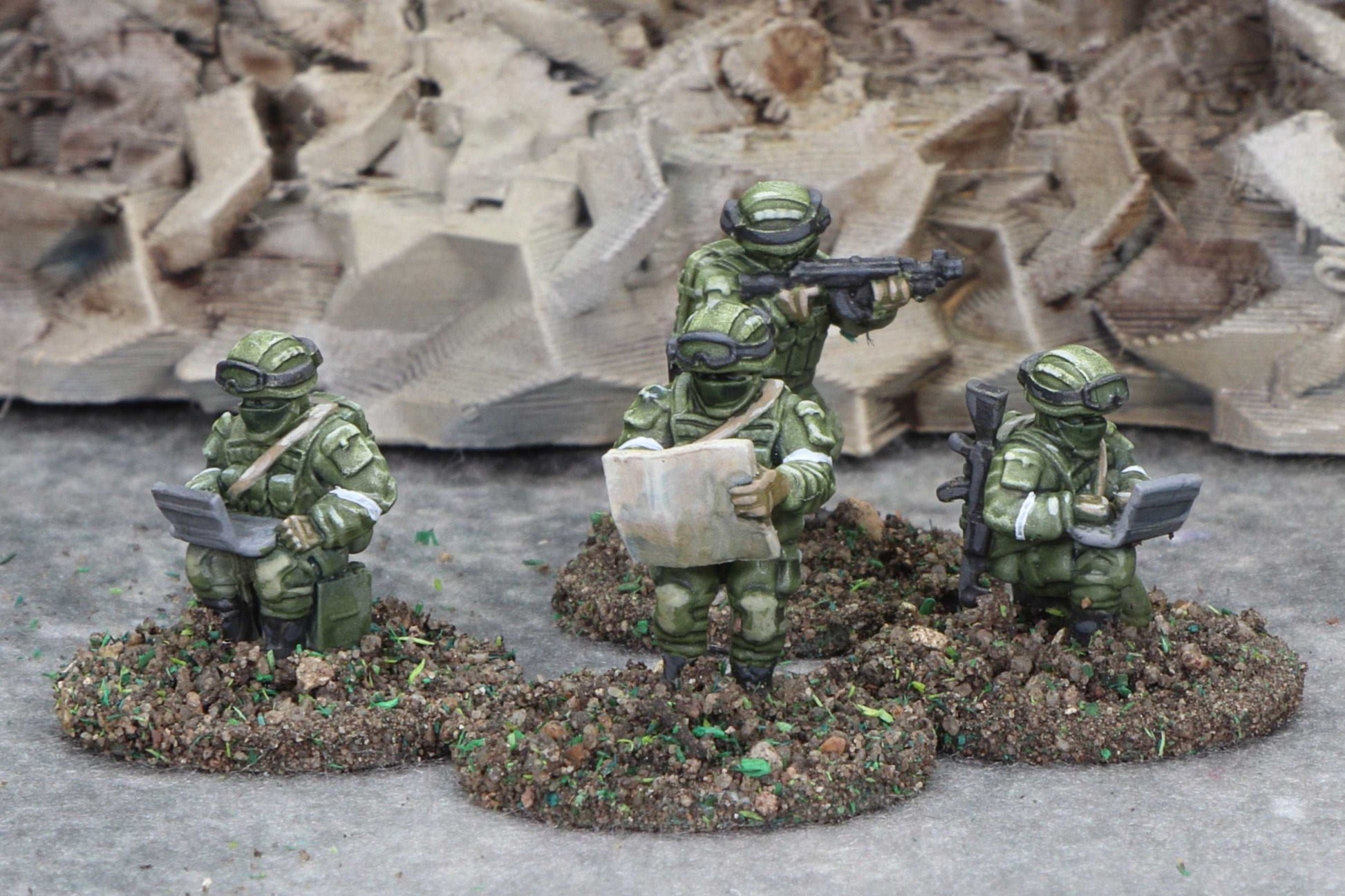 Figurines soldats : Infanterie russe - 1/72 - Zvezda 06809 Figurines soldats : Infanterie russe - 1/72 - Zvezda 06809