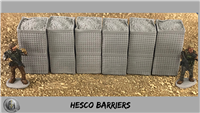 28mm Modern Hesco Barriers 6 stacked