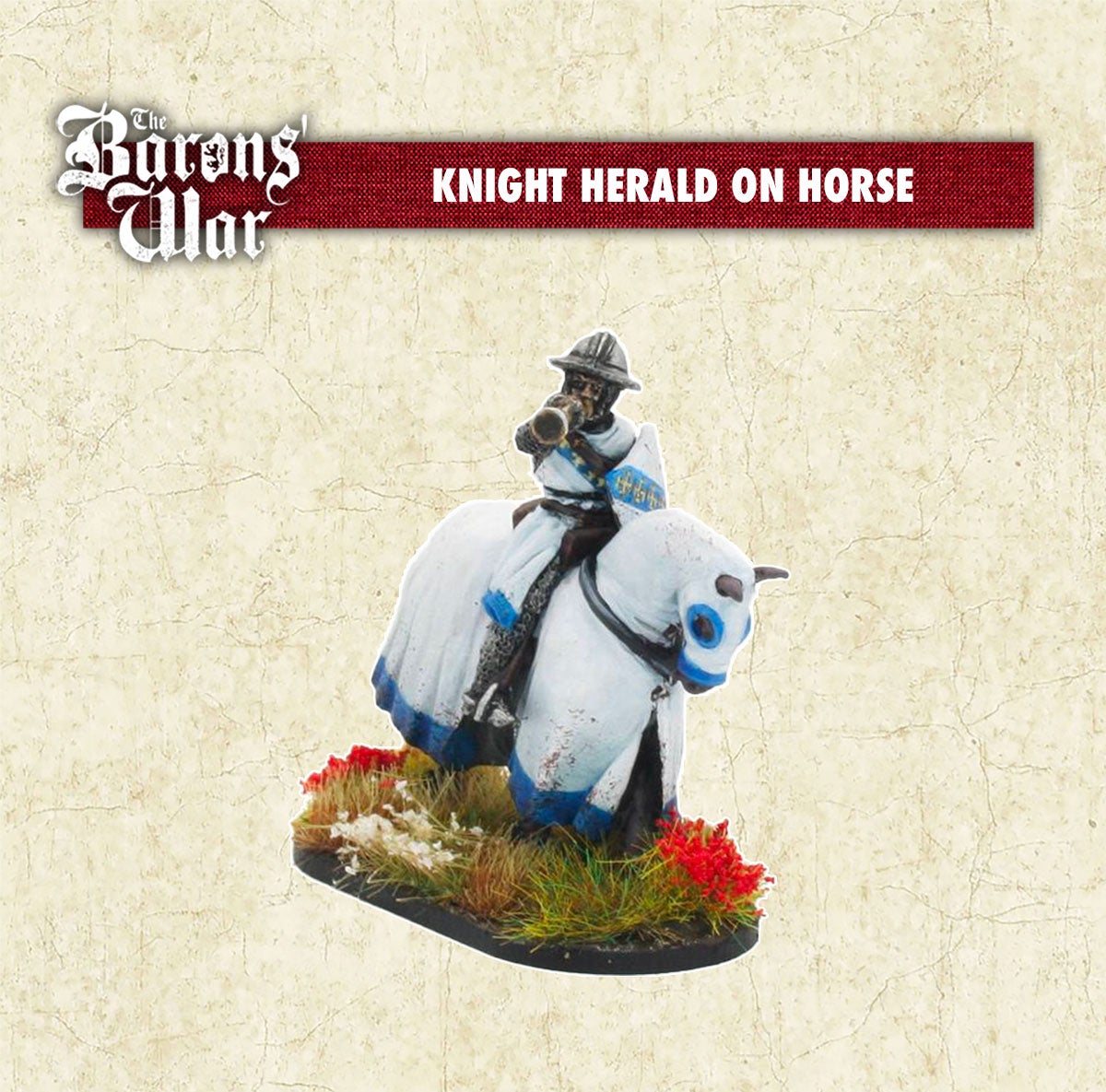 Knight Herald on Horse