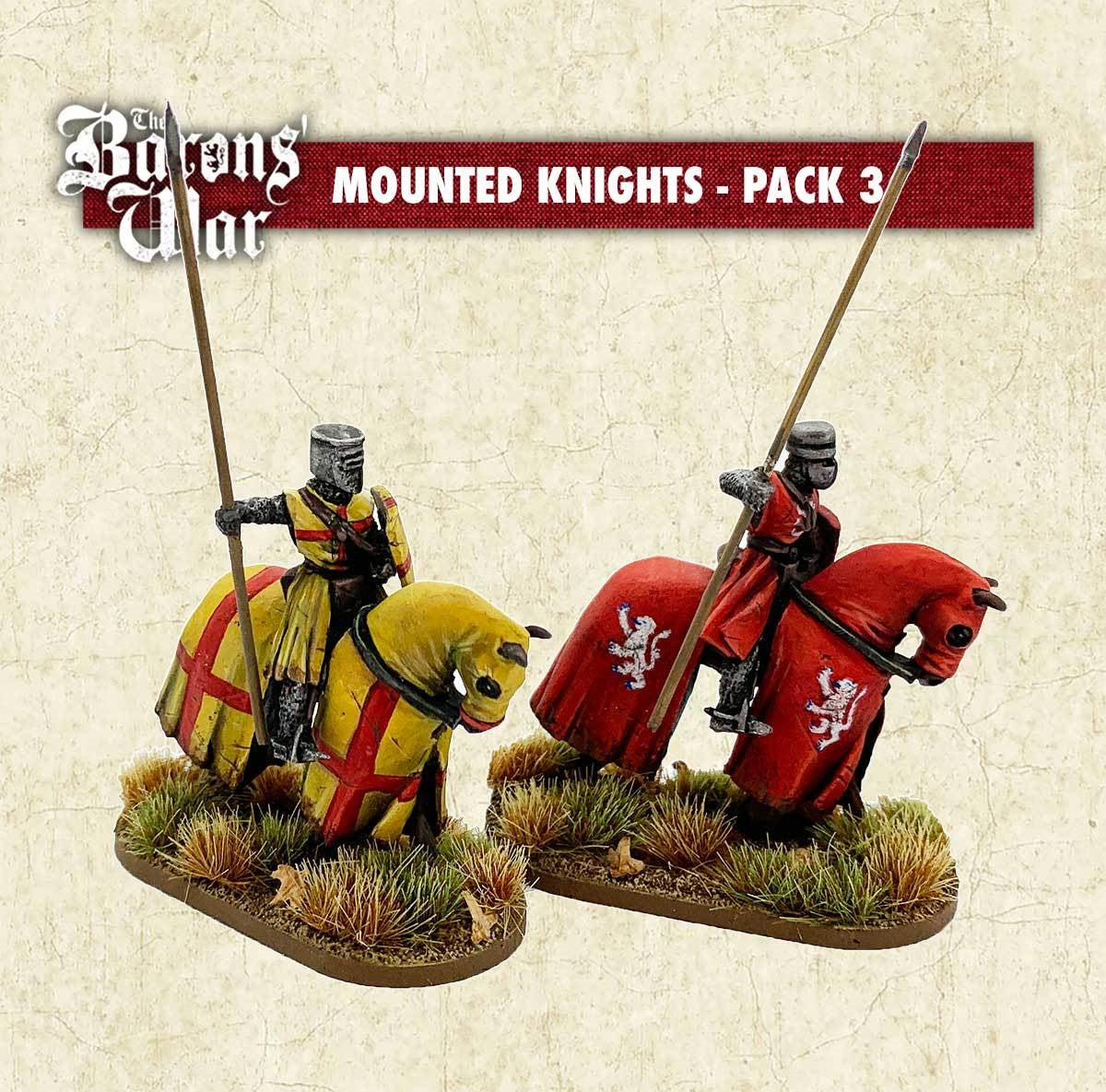 28mm Footsore Miniatures Mounted Knights 3