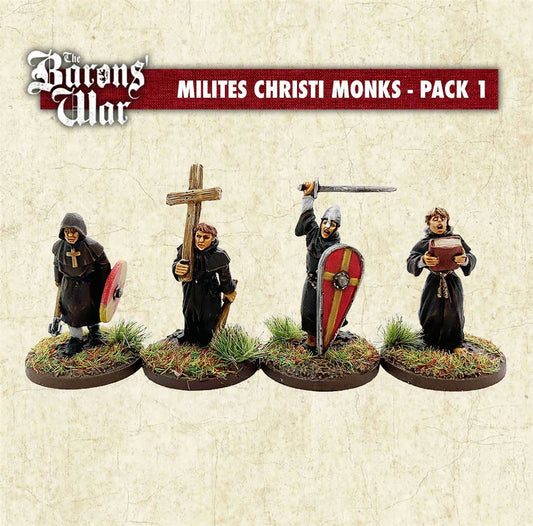 28mm Footsore Miniatures Milites Christi Monks 1