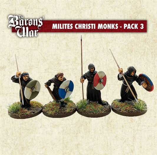 28mm Footsore Miniatures  Milites Christi Monks 3