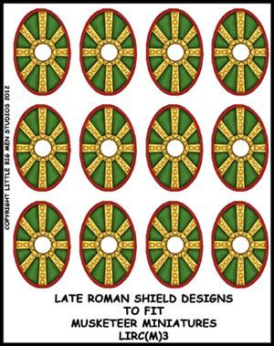 Late Roman Shield Transfer LIRC(FM)3