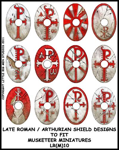Late Roman/Arthurian Shield Transfer LR(FM)10