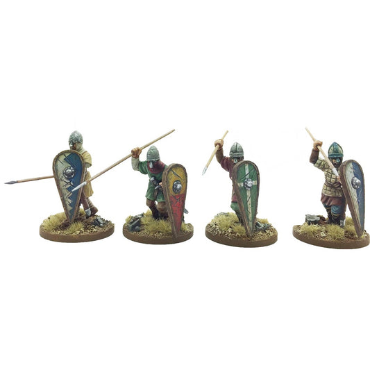 28mm  Unarmoured Norman Infantry 2