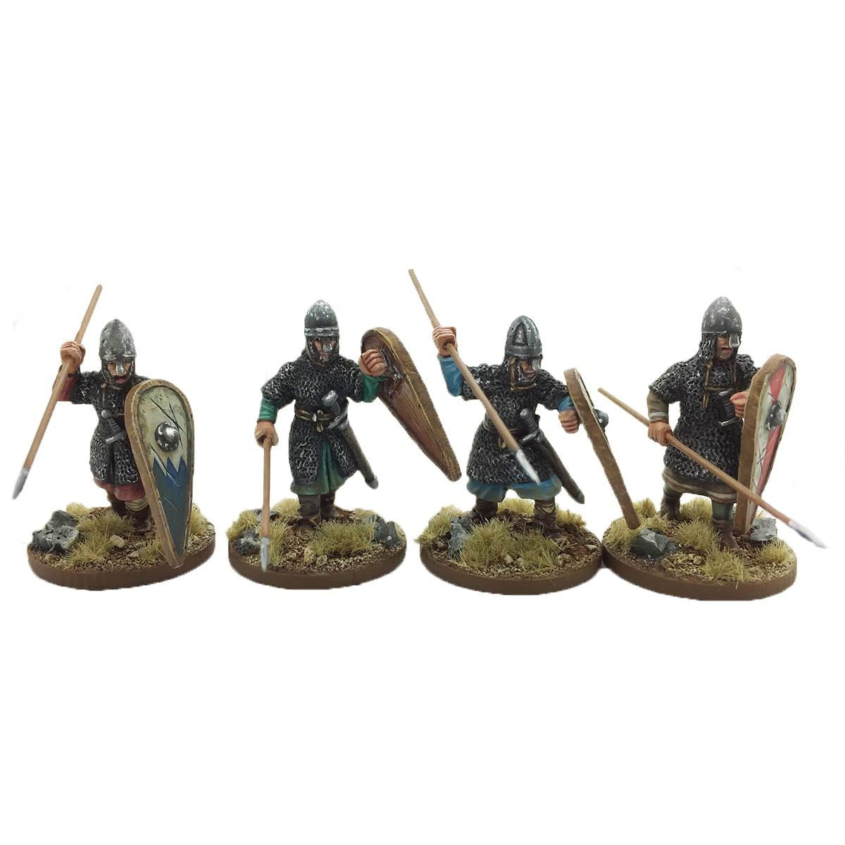 28mm  Armoured Norman Infantry 1