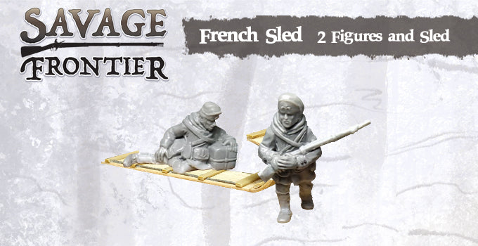 28mm Winter French Marine Sled Pack
