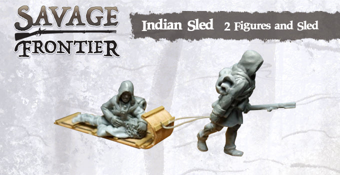 28mm Winter Indian Sled Pack