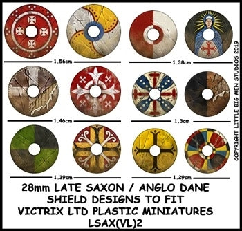 Late Saxon / Anglo Dane Shield Designs LSAX 2