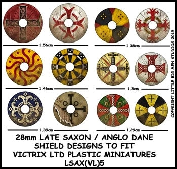 Late Saxon / Anglo Dane Shield Designs LSAX 5